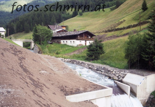 Kraftwerk Schmirn Juni 1996
